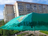 Детский зонтик с рюшками (бирюзовый), фото №2