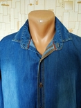 Рубашка джинсовая INDIAN BASICS p-p L (маломерит прибл. на S), numer zdjęcia 5