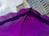 Детский зонтик с рюшками (сиреневый), photo number 3