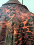 Піджак red leopard print xl ( принт червоний леопард), фото №5