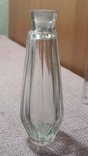 Старая парфюмерная гранёная бутылочка, флакон для духов, фото №5