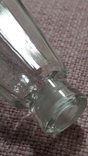 Старая парфюмерная гранёная бутылочка, флакон для духов, фото №7
