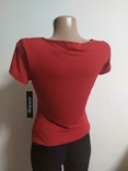 Красная блуза skirtology petite S M 42 44, фото №3