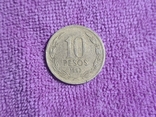 Чили 10 песо 1997, фото №2