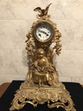 Каминные часы Санкт-Петербург. Ртутное золочение, photo number 2