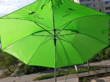 Детский зонтик с ушками (зеленый), фото №4