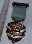 L 1954 год Масонская подвеска Масонский знак Орден Масона Масон М366, фото №2