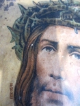 Jesus Christ in the Crown of Thorns-mixed media 18th century, photo number 11