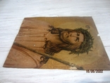 Jesus Christ in the Crown of Thorns-mixed media 18th century, photo number 13