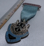 L 1977 год Масонская медаль Масонский знак Орден Масона Масон М378, фото №2