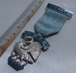 L 1973 год Масонская медаль Масонский знак Орден Масона Масон М404, фото №2