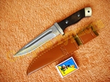 Нож армейский охотничий Buck USA Desion 2008 с ножнами реплика, фото №5