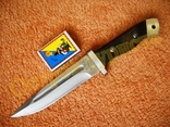 Нож армейский охотничий Buck USA Desion 2008 с ножнами реплика, фото №6