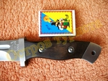 Нож армейский охотничий Buck USA Desion 2008 с ножнами реплика, фото №8