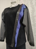 Munics Італія брендова вінтажна куртка косуха шкіра текстиль, фото №3