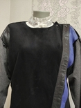 Munics Італія брендова вінтажна куртка косуха шкіра текстиль, фото №7