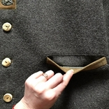 Шикарный пиджак куртка ретро винтаж шерсть размер 54, фото №6