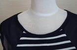 Janina Женская футболка в полоску вискоза шифон, photo number 4