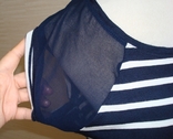 Janina Женская футболка в полоску вискоза шифон, photo number 5