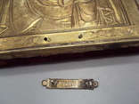 Икона Казанская пресвятая Богородица эмаль серебро 84 проба, фото №13