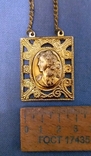 Women's Profile Pendant on Chains USSR Aluminum Brass Price, photo number 2