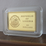 50 долларов 2010 г. Либерия (5 г. 999,9), фото №5
