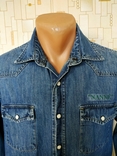 Рубашка джинсовая SLIM FIT коттон р-р М, фото №5