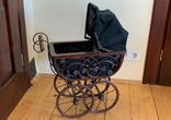 Antique large stroller for antique dolls Germany, photo number 2