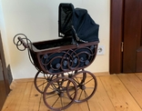 Antique large stroller for antique dolls Germany, photo number 3