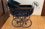 Antique large stroller for antique dolls Germany, photo number 10