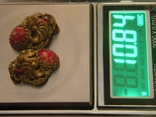 Кліпси пекінського скла Чеська біжутерія Чехословаччина Jablonex Vintage No1341, фото №11