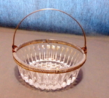 Candy Bowl USSR Cupronickel Glass?, photo number 4