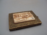 Икона Великомученик Димитрий Солунский кость мамонта миниатюра нательная иконка, фото №6