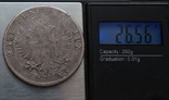 Талер 1723 Швейцария Женева. Серебро 26.56г, фото №4
