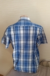 Tchibo Стильная красивая хлопковая мужская рубашка короткий рукав 41/42, numer zdjęcia 5