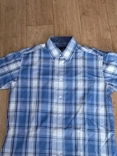 Tchibo Стильная красивая хлопковая мужская рубашка короткий рукав 41/42, numer zdjęcia 6