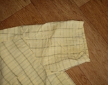 Lerros летняя стильная мужская рубашка в клетку желтая XL, фото №7