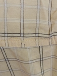 Lerros летняя стильная мужская рубашка в клетку желтая XL, фото №13