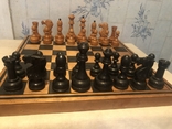 Крупные деревянные советские шахматы, photo number 2
