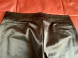 Чёрные атласные брюки Mitika, стрейч, Италия, р.42/S, фото №5