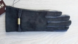 Женские демисезонные замшевые перчатки Karbini, фото №3