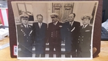 Kontradmirał Wasilij Nikołajewicz Eroshenko i oficerowie przywódcy "Taszkentu". Lata 40., numer zdjęcia 2