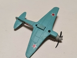 Модель Самолёт Москва СССР (металл) 9 см, фото №6