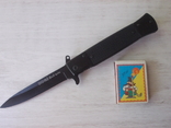 Нож складной полуавтомат SOG Replica , черный, фото №9