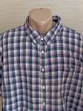 WB хлопок + лен Красивая стильная дышащая мужская рубашка Индия, фото №4