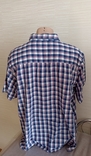 WB хлопок + лен Красивая стильная дышащая мужская рубашка Индия, фото №5