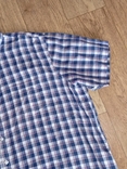 WB хлопок + лен Красивая стильная дышащая мужская рубашка Индия, фото №7