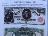 Банкноти США Large size Small size Fractional каталог, фото №8