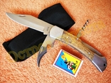 Нож складной Мичман F007 с чехлом, фото №3