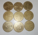 1 гривна 1995-1996 и юбилейные, фото №3